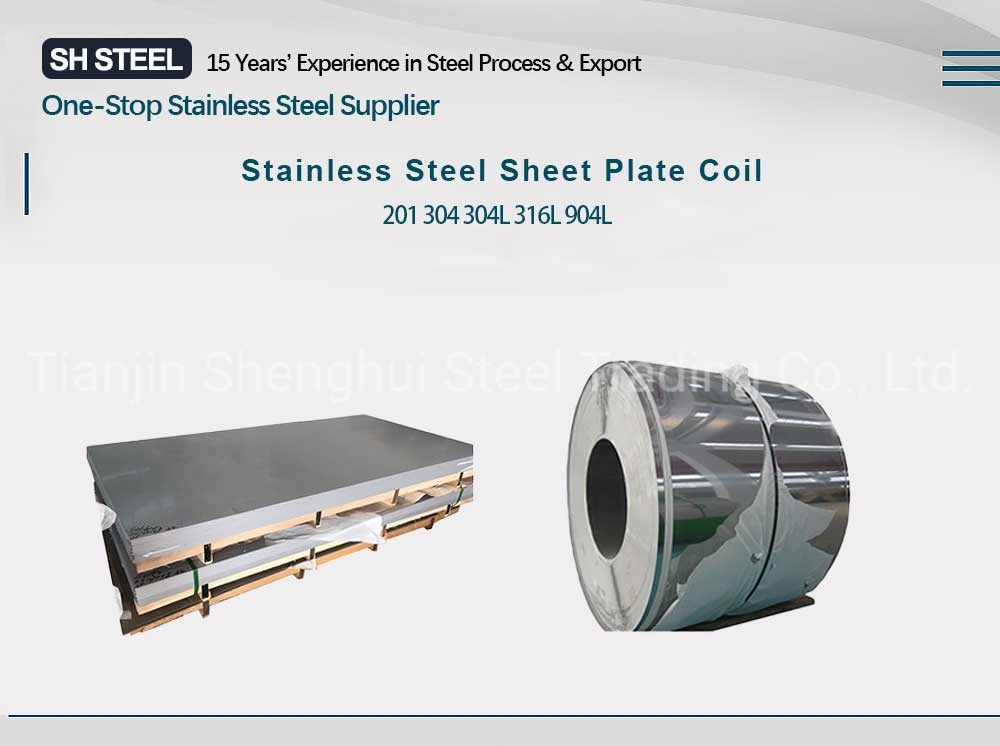 Hot Cold Rolling ASTM 304 304L 316 316L 904L Stainless Steel Plate Sheet with Polishing/Coated/Mirror Surface