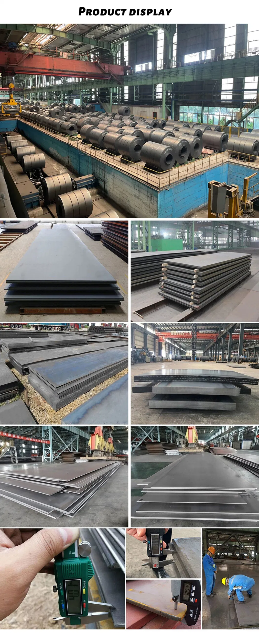 Hi-Q Carbon Steel Plate 1020 Q354b Q235 Rolled Mild Carbon Steel Sheet