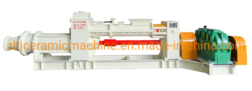 450 Model 6-8 T/H Capacity Ceramic Clay Raw Material Processing Three Shaft Stainless Steel De-Airing Auger Mill of Porcelain Tableware Manufacturer Industry