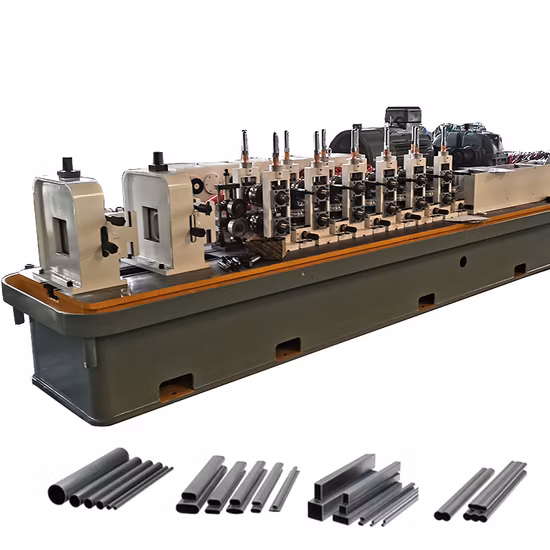 High Frequency Iron Pipe Mill Making Machine ERW Steel Tube Mill
